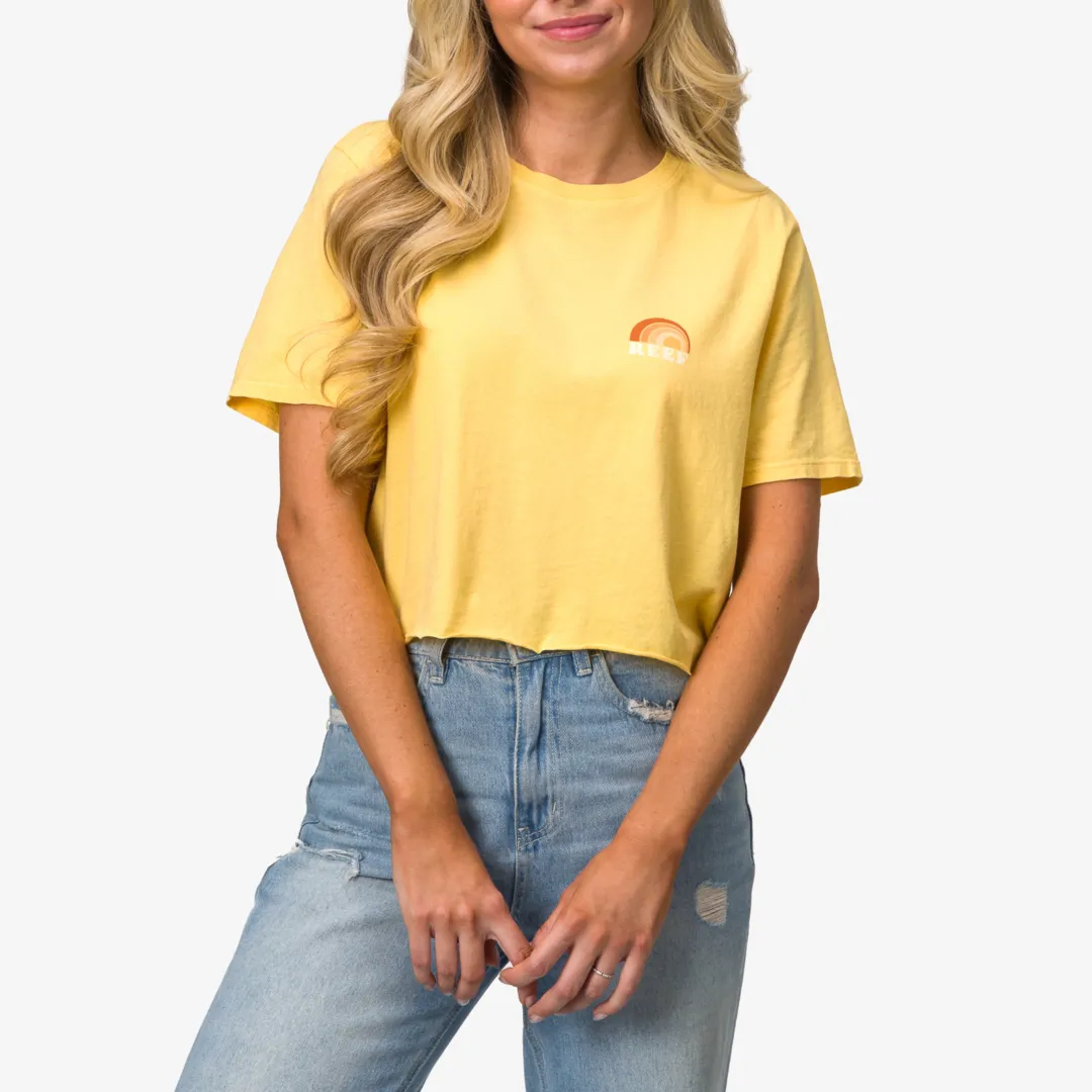 REEF T-shirts, Tanks & Dresses | Becca 18" Crop Tee Cornsilk