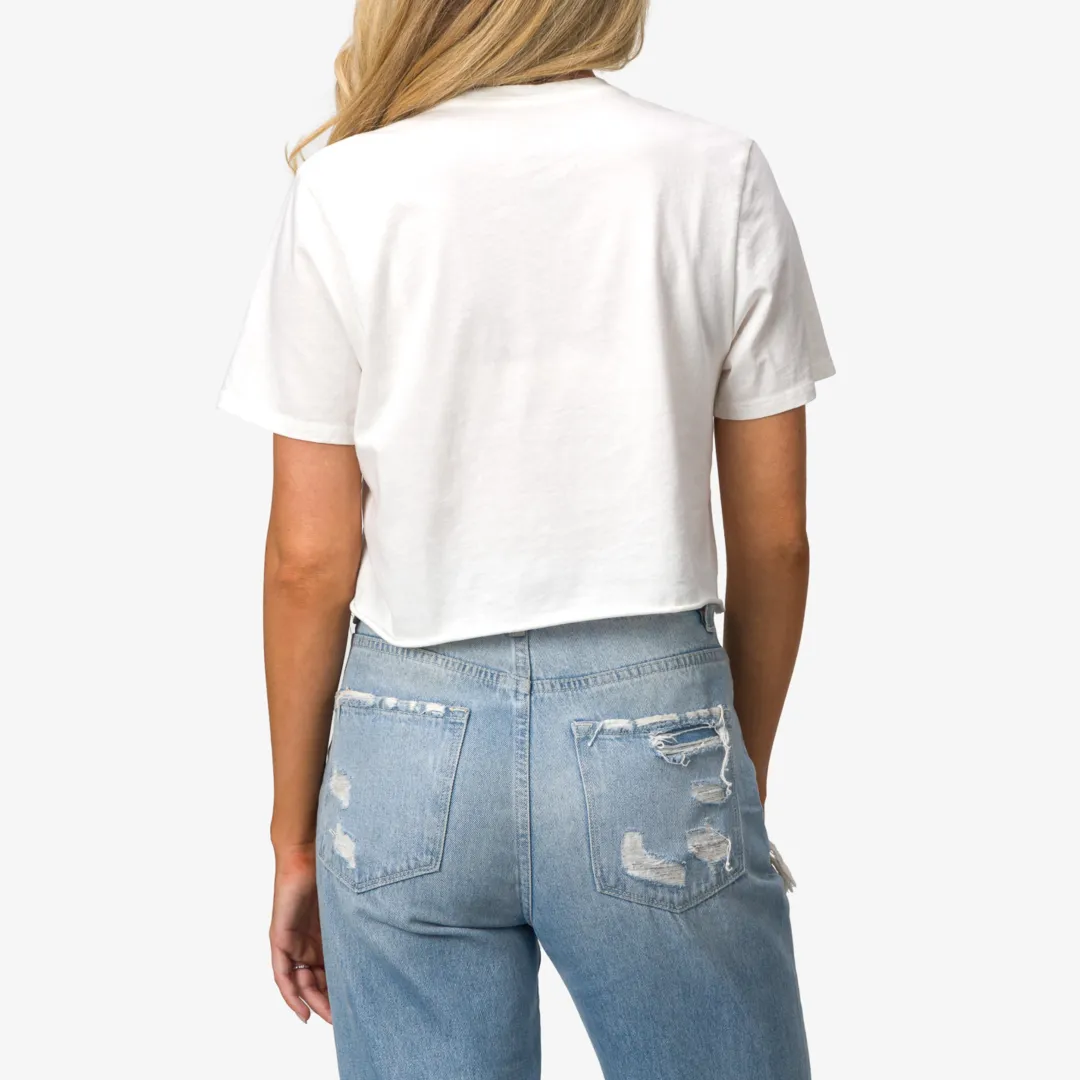 REEF T-shirts, Tanks & Dresses | Crew Life Crop Tee Marshmallow