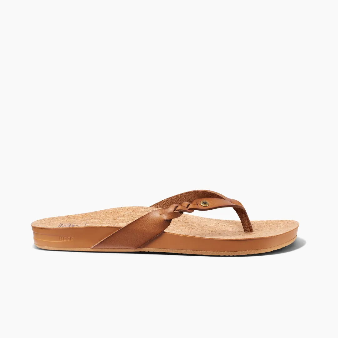 REEF Flip Flops | Sandals | Cushion Court Twist Coffee