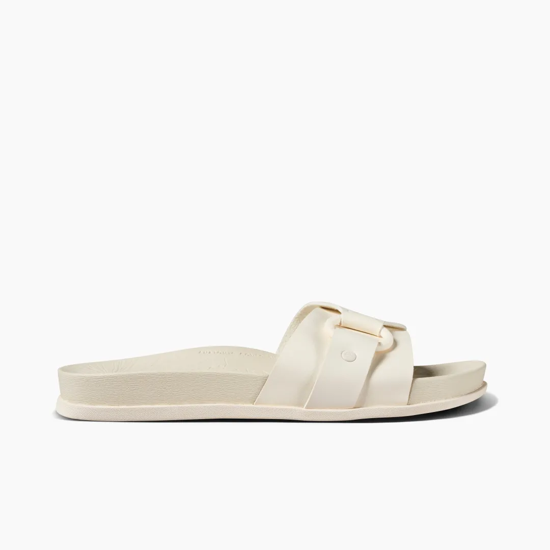 REEF Slides | Sandals | Cushion Soho Cruz WhisperWhite