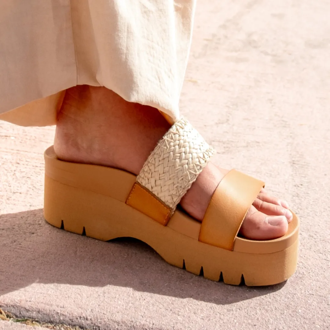 REEF Sandals | Cushion Vista Higher NaturalRaffia