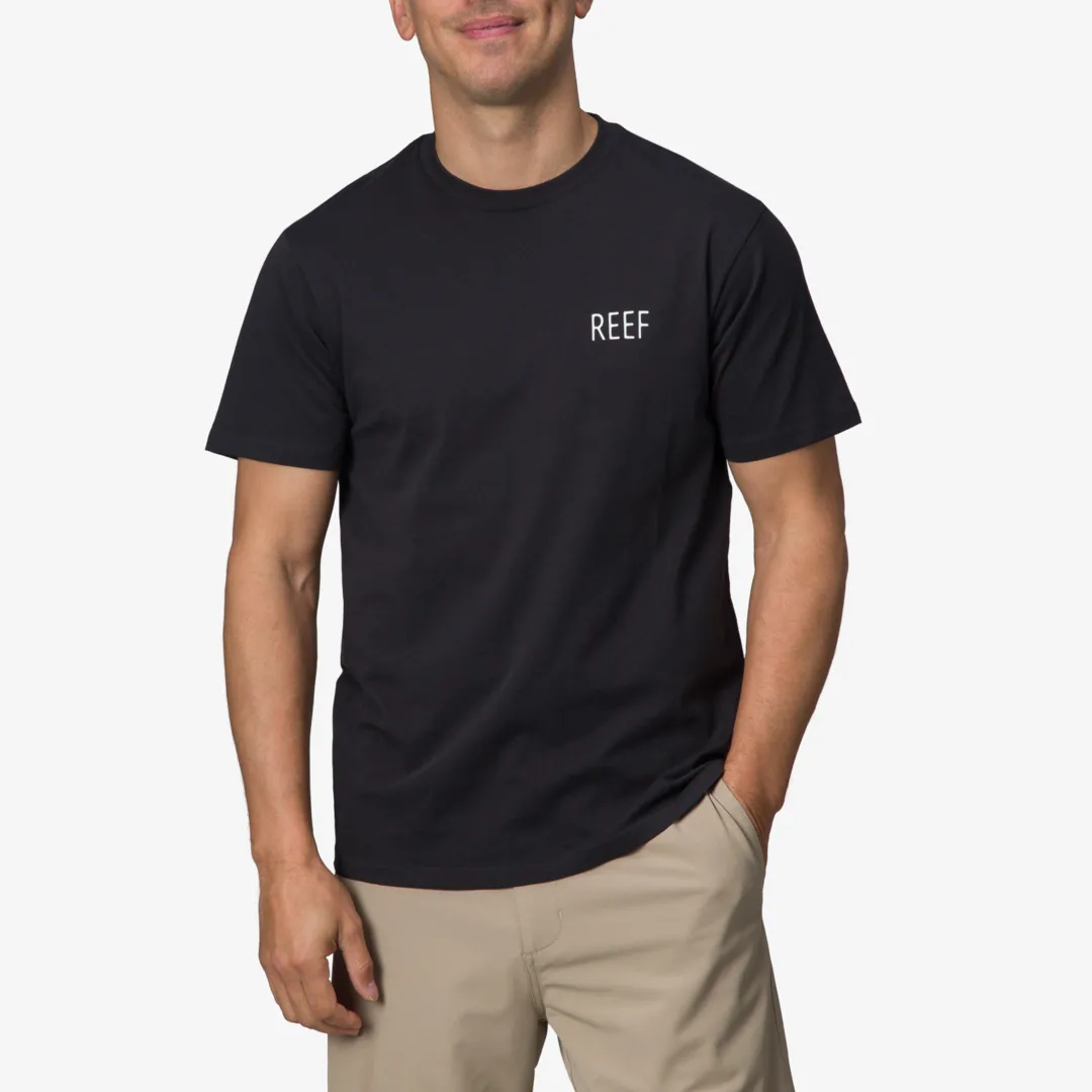 REEF Shirts & T-shirts | Tatted Short Sleeve Tee Caviar