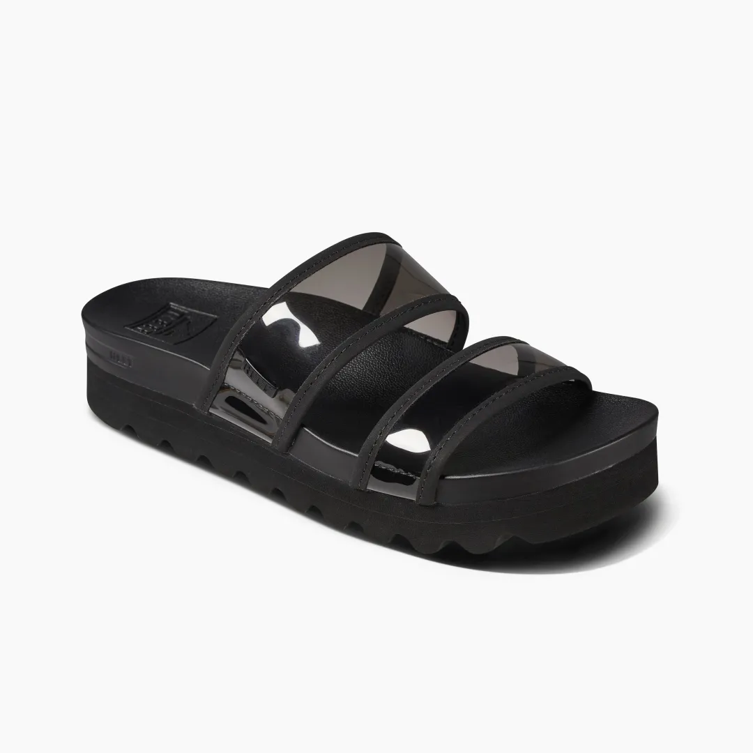 REEF Sandals | Vista Hi-Energy BlackTransparent
