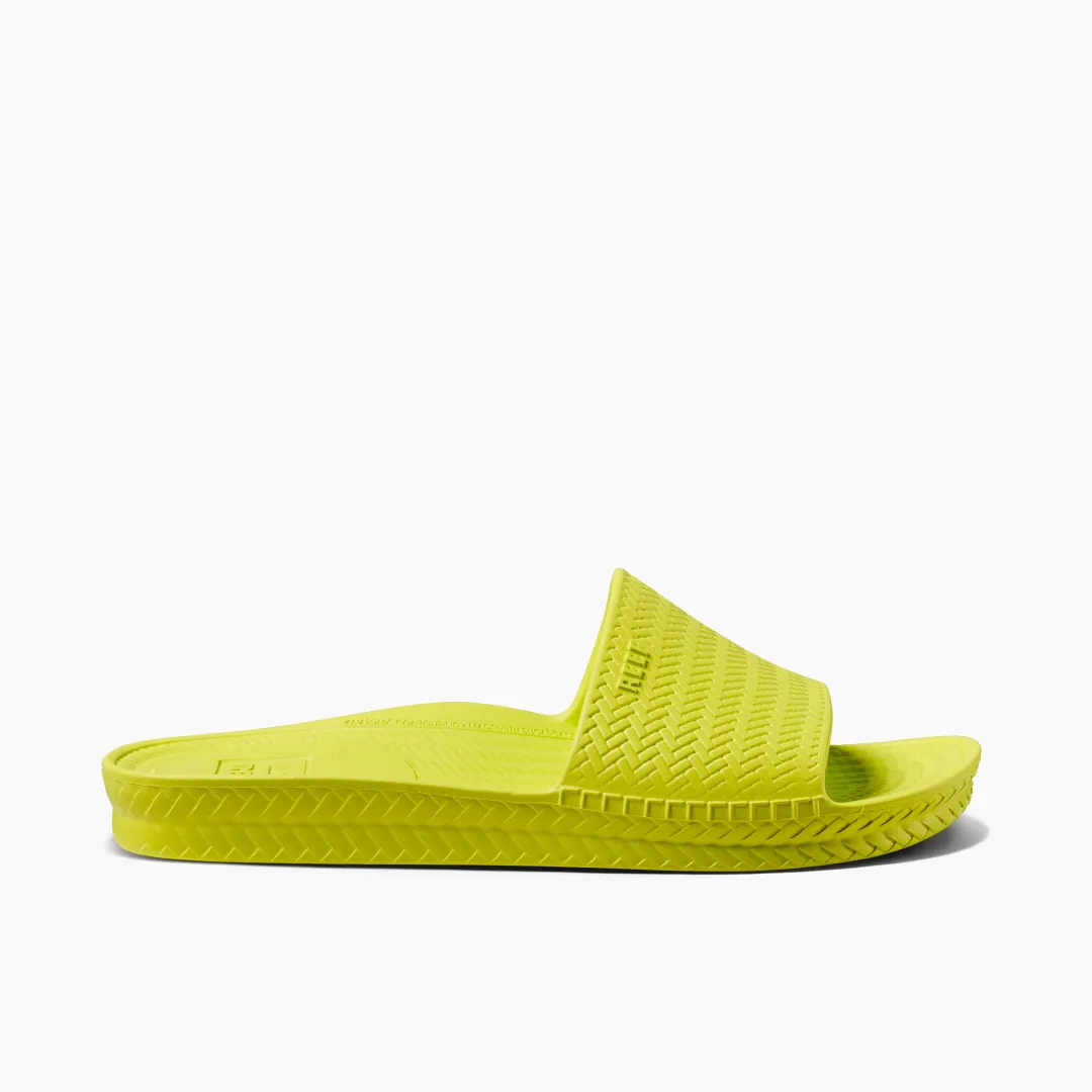 REEF Slides | Sandals | Water Scout Lime